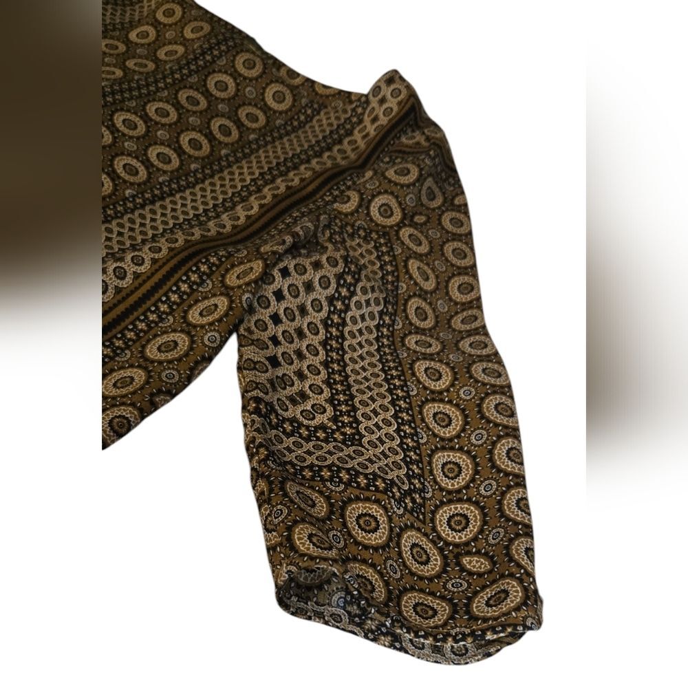 Mango Geometric Patterned Blouse - Picture 5 of 9